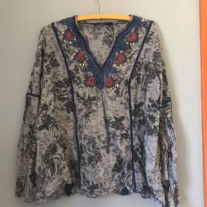 Anthropologie Ranna Gill Tunic Top